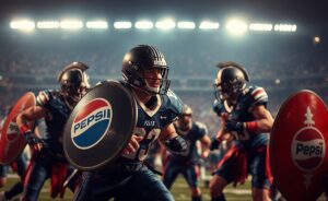 Pepsi y su nueva campaña para la NFL basada en 'Gladiator II' para este 2024